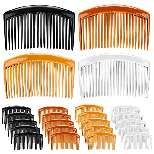 24 Pcs French Twist Hair Combs with 23 Teeth
