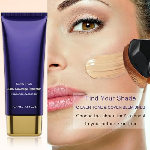 Body Coverage Perfector - Waterproof Tattoo & Scar Cover Makeup