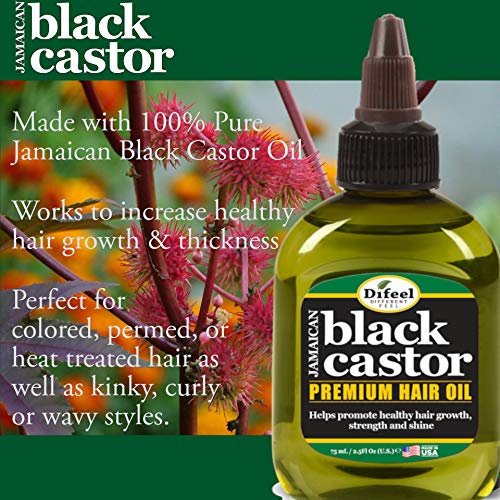 "Difeel Superior Growth Shampoo, Hair Mask, Root Stimulator & Hair Oil Set - , 12 oz , 2.5 oz , 2.5 oz - Natural Ingredients, Sulfate Free, Black, Unisex Adult"