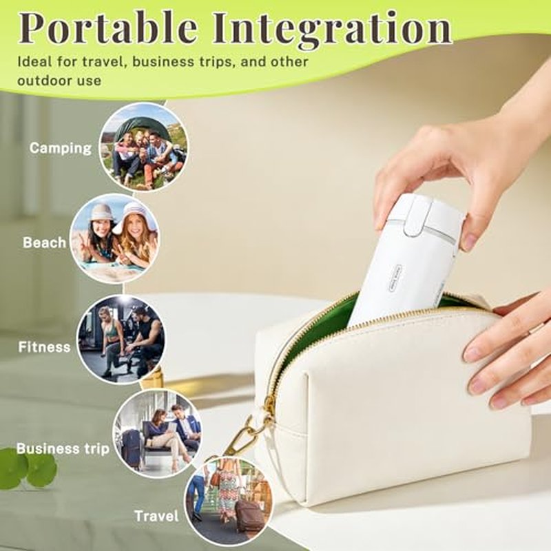 4-Pack 30ML Refillable Travel Bottles Set with Brushes & Funnel