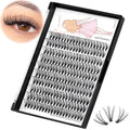 20D-12mm D Curl Cluster Lashes Individual False Eyelashes