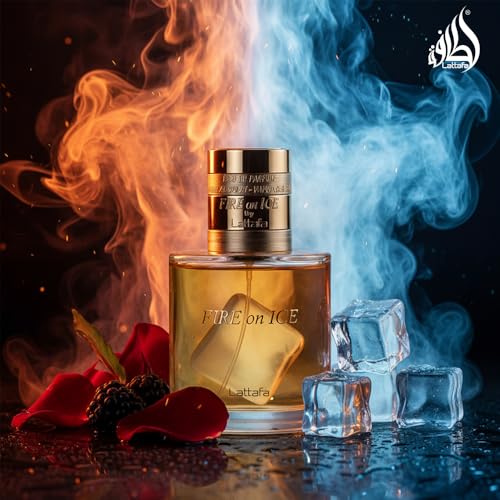Lattafa Fire On Ice Eau de Parfum – 3.71 oz Unisex Fragrance
