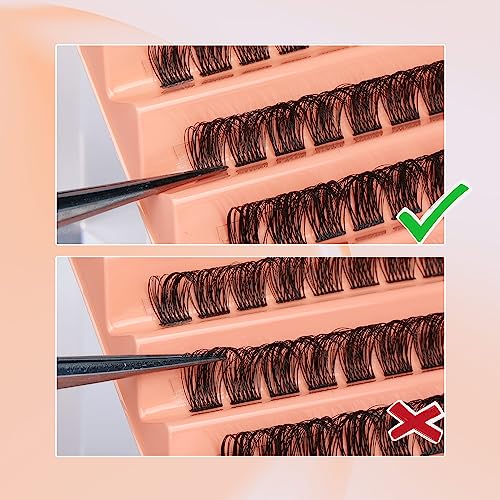 DD Curl Lash Clusters 10-16mm Wispy Eyelash Extensions