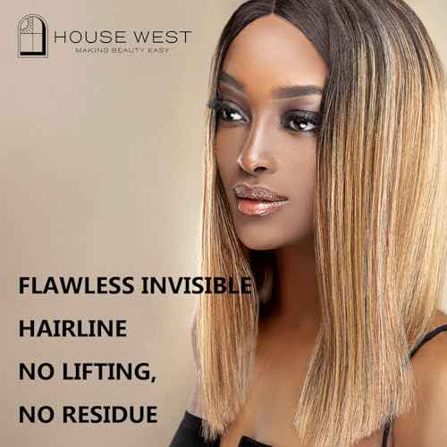 Hair Glue for Quick Weave 4oz - Professional Hair Bonding Glue for Wigs & Hair Extensions | Strong Hold, Waterproof & Non-Damaging Formula | Easy Application with Precision Nozzle 118ml Black