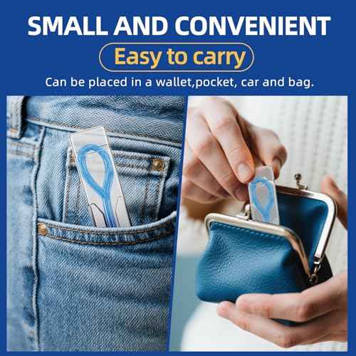 Floss Threaders | 420Count Dental Floss Threaders for Braces,Bridges,and Implants with Portable Travel Case | (6 Pack)