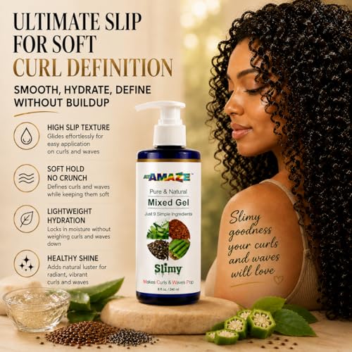 ATAMAZE Mixed Gel - Natural Hair Curl Definer & Moisturizer