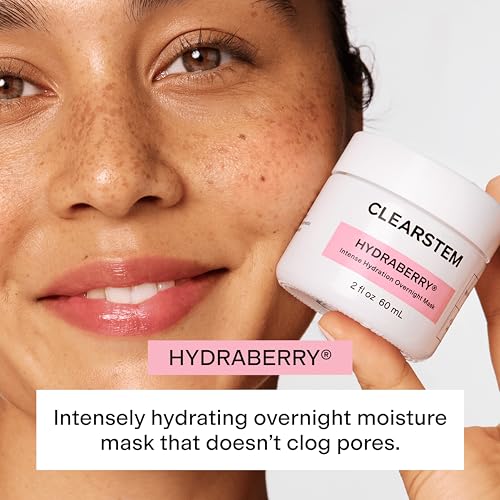 CLEARSTEM Hydraberry Overnight Hydrating Face Mask with Ceramides