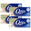 Q-tips Organic Cotton Swabs for Beauty & Care, 400 Ct (4-Pack, 1,600 Total)