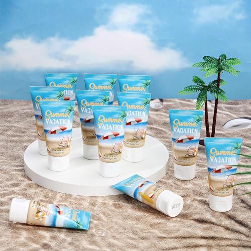 36 Pcs Mini Aloe Vera Gel Bulk for Summer Vacation Party 1oz Travel Size Soothing Moisture Aloe Gel Bulk for Thank You Gifts Summer Party Supplies