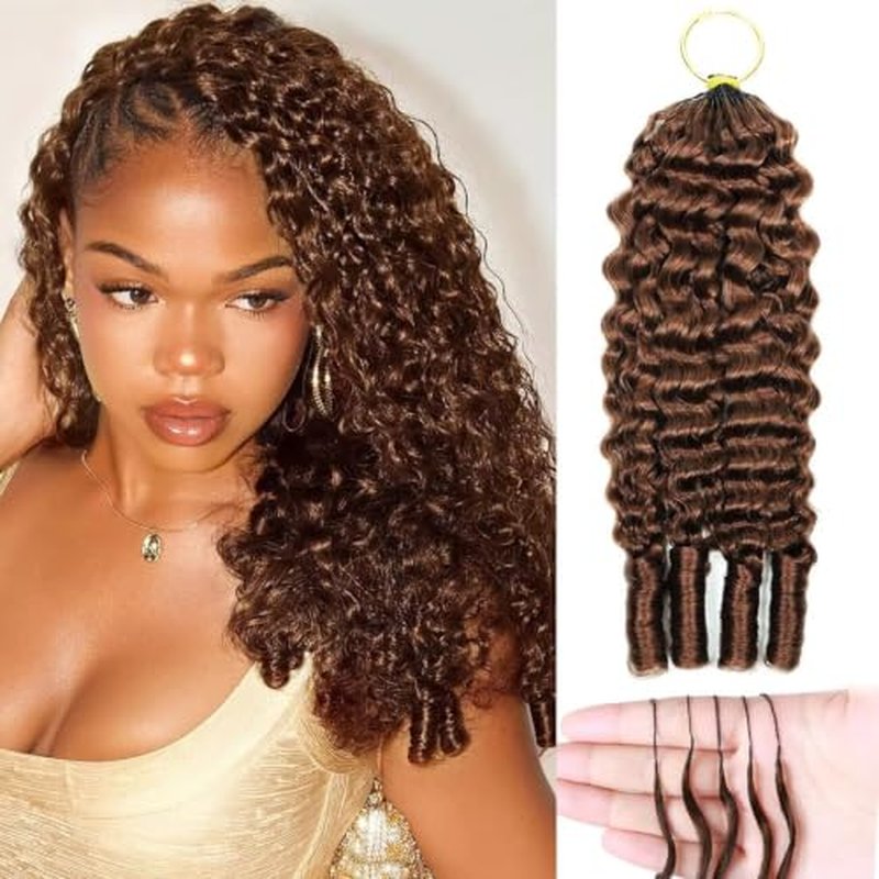 Miracle Invisible Knots Crochet Hair 16" 55g 100% Human Hair
