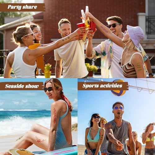 12 Bottles Temporary Tattoo Ink Kit with 130 Tattoo Stencils Designs, 9 Colors (3 Black,2 Red,1 Dark Red,Brown,Blue,Navy Blue,Purple,Green,Orange),Body Art DIY Gifts Set Fun for Kids Adults