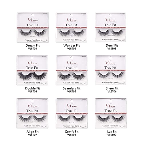 i•ENVY False Eyelashes - 2 Pairs Soft Natural Volume Lashes