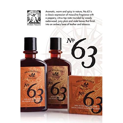 Pre de Provence No.63 Men's Collection, Soap Cube