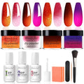 Honey Joy 4-Color Dip Powder Nail Starter Kit with Liquids & Tools