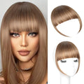 LEEONS Clip-In Bangs Hair Piece | Synthetic Hairpiece