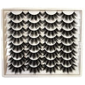 20MM Dramatic False Eyelashes 16 Pairs - 2 Styles 5D Mink Lashes