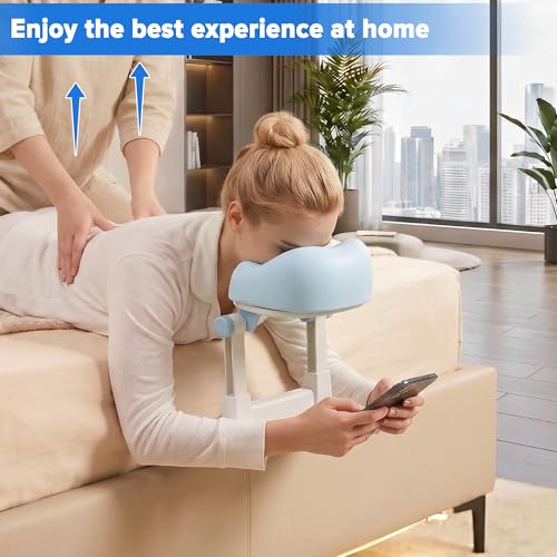 Adjustable Massage Headrest with Memory Foam Pillow