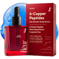 Fléur Copper GHK-CU Peptide Hair Serum for Hair Growth & Thicker, Fuller Hair