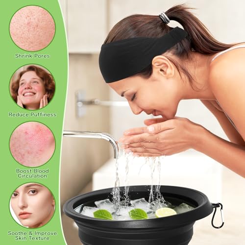 Silicone Ice Bath Bowl for Facial Puffiness & Pore Shrinking