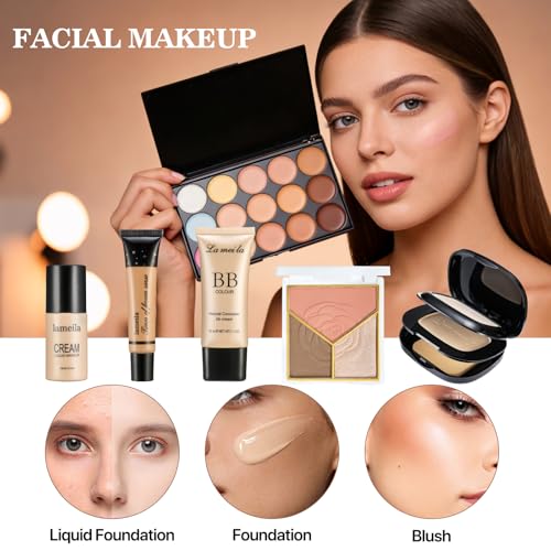 All-in-One Makeup Kit for Women - Complete Beauty Set