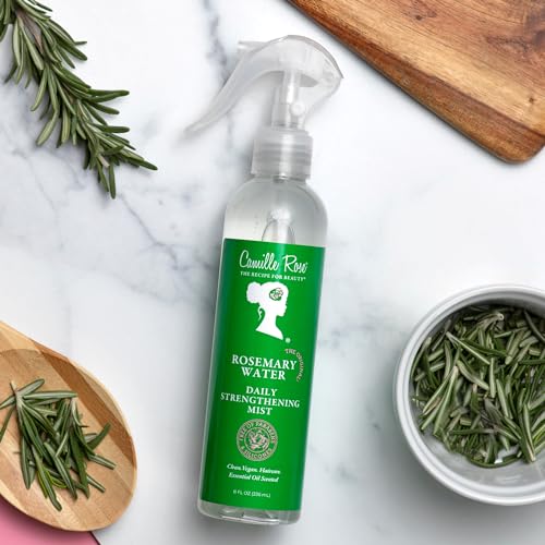 Camille Rose Rosemary Water Hair Strengthening Mist 8 Oz