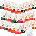 Swiffen Hydrating Fruit Hand Mask Gloves - 48 Pack Dry Hand Care Set