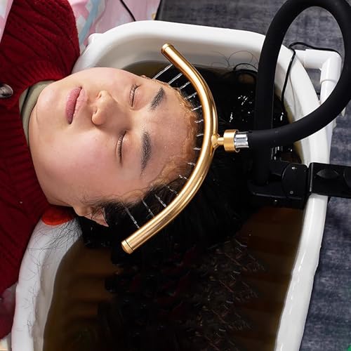 Salon Shampoo Bowl Waterfall Head for Spa Massage & Hair Washing