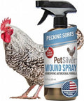 PetSilver Chicken Wound Spray - Natural Healing Solution for Birds