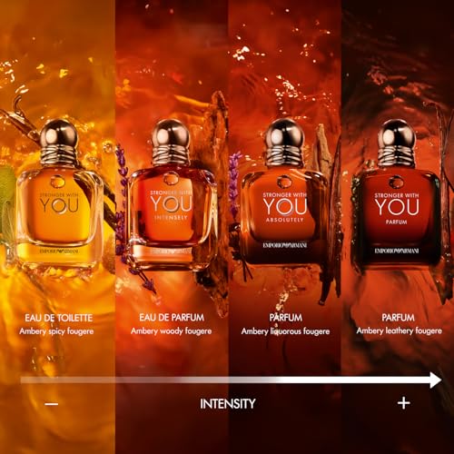 Armani Beauty Stronger With You Parfum - Ambery Woody Cologne for Men