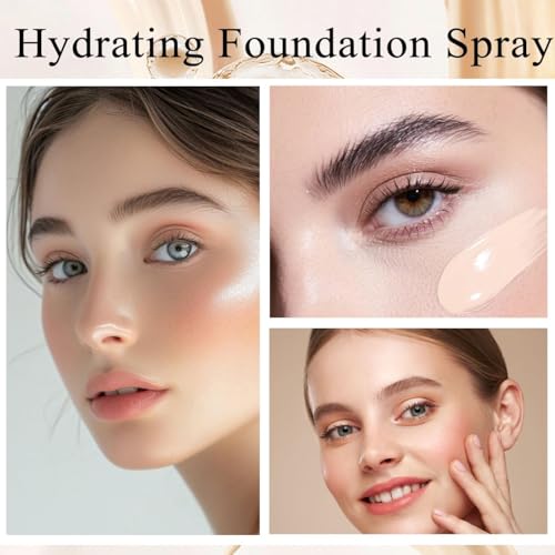 Airbrush Makeup Foundation Spray - Full Coverage Flawless Base