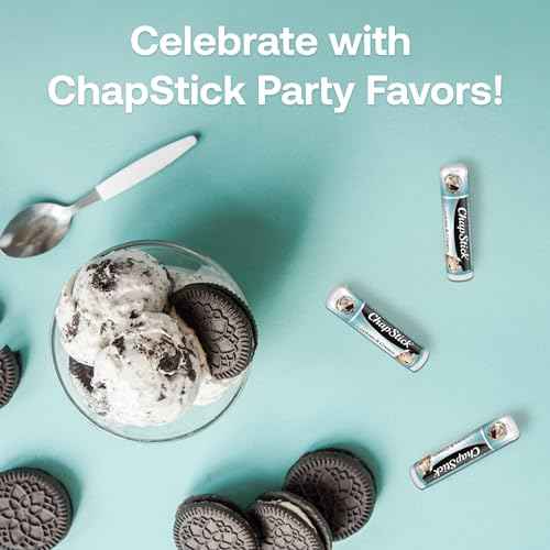 ChapStick Icecream Social Cookies & Cream Party Pack 12CT .15OZ