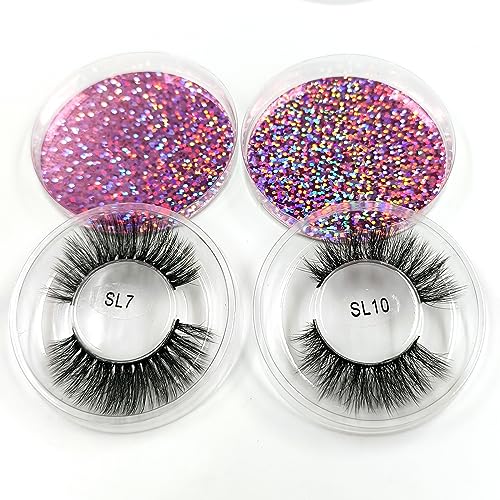 Eyelashes Wholesale Natural Look False Lashes 3D Fluffy Eyelashes Bulk 10 Styles(10 pairs)