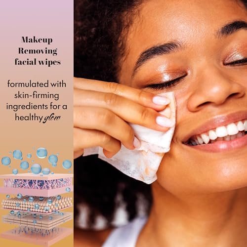 Expressives 120-Pack Makeup Remover Wipes Set - Hydrating & Gentle Facial Cleansing