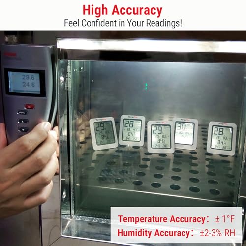 TempPro TP50 Digital Hygrometer Thermometer with Humidity Gauge