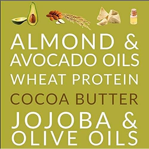 Design Essentials Almond & Avocado Moisturizing & Detangling Conditioner with Shea Butter & Coconut, Conditioner for Natural Hair, 34 oz