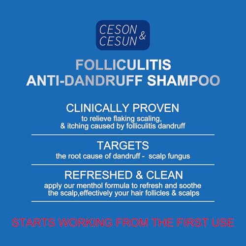 Ceson&Cesun Anti-Fungal 2-in-1 Shampoo for Scalp Relief