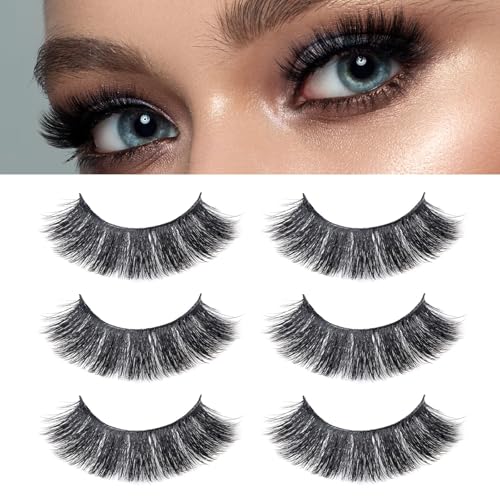 Beetles False Eyelashes 7 Pairs 12-16mm C Curl 3D Strip Lashes
