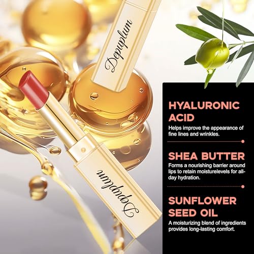 Depuplum Brown Lipstick | Hydrating Moisturizing Lip Gloss