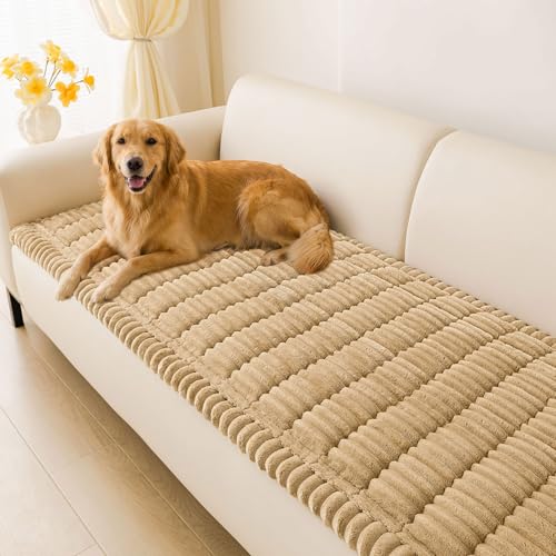 Couch Cover for Dogs Washable Non Slip Flannel Sofa Protector