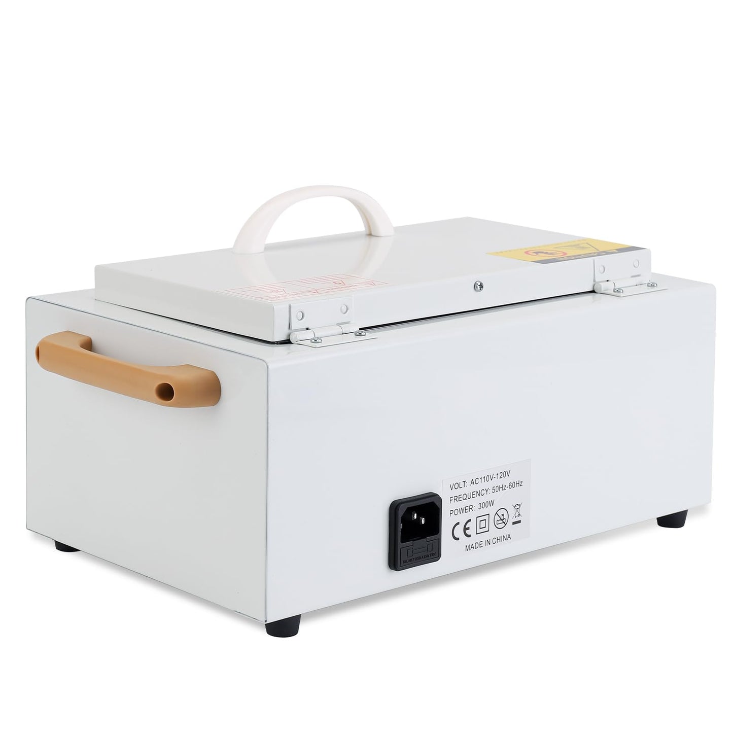 WINB High Temperature Sterilizer Autoclave Machine, Mini High Temperature Autoclave Machine with Timer 110V 300W, 1.5L Capacity, for Dental Tools, Nail Salon & Barber Equipment with Handle