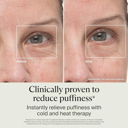 Therabody TheraFace Depuffing Wand – Cold and Heat Skincare Treatment