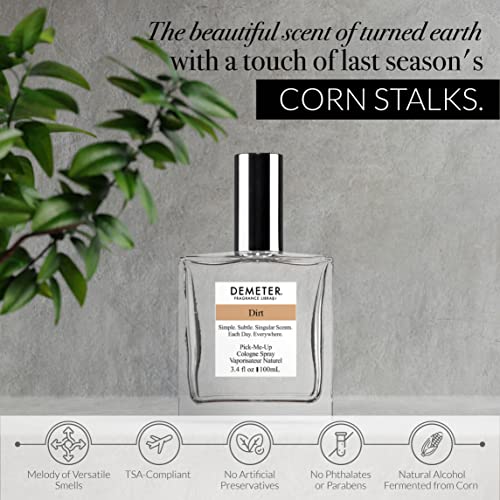 Demeter Fragrance 's Dirt Colgone Spray - 3.4 oz - Perfume for Women and Men