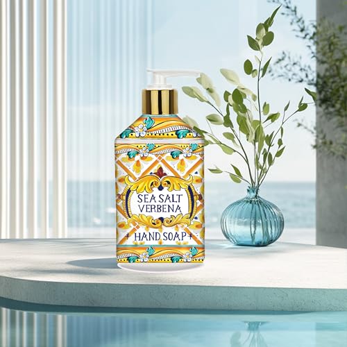Villa Flora Hand Soap Set - 8 Premium Fragrances 21.5oz