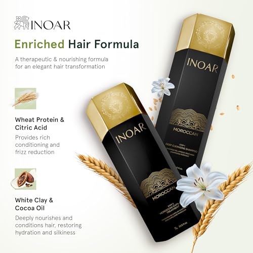 INOAR Moroccan Keratin Treatment Step 2 | 33 Fl Oz