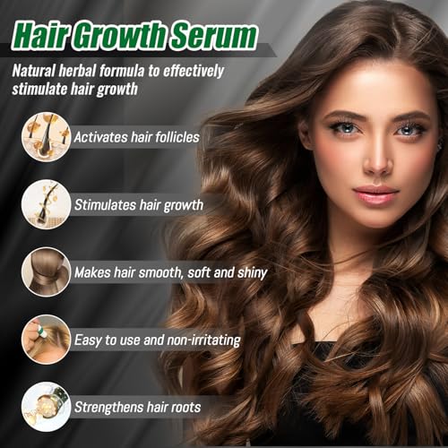 Hair Growth Serum Roll-On with Rosemary | 30ml for Thinning Hair