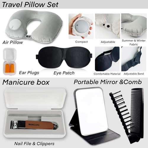 Travel Kit 39 Essentials Toiletry Bag TSA Approved