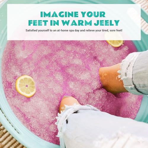 Jelly Pedicure Foot Soak Spa 3-Pack | Lavender Exfoliating