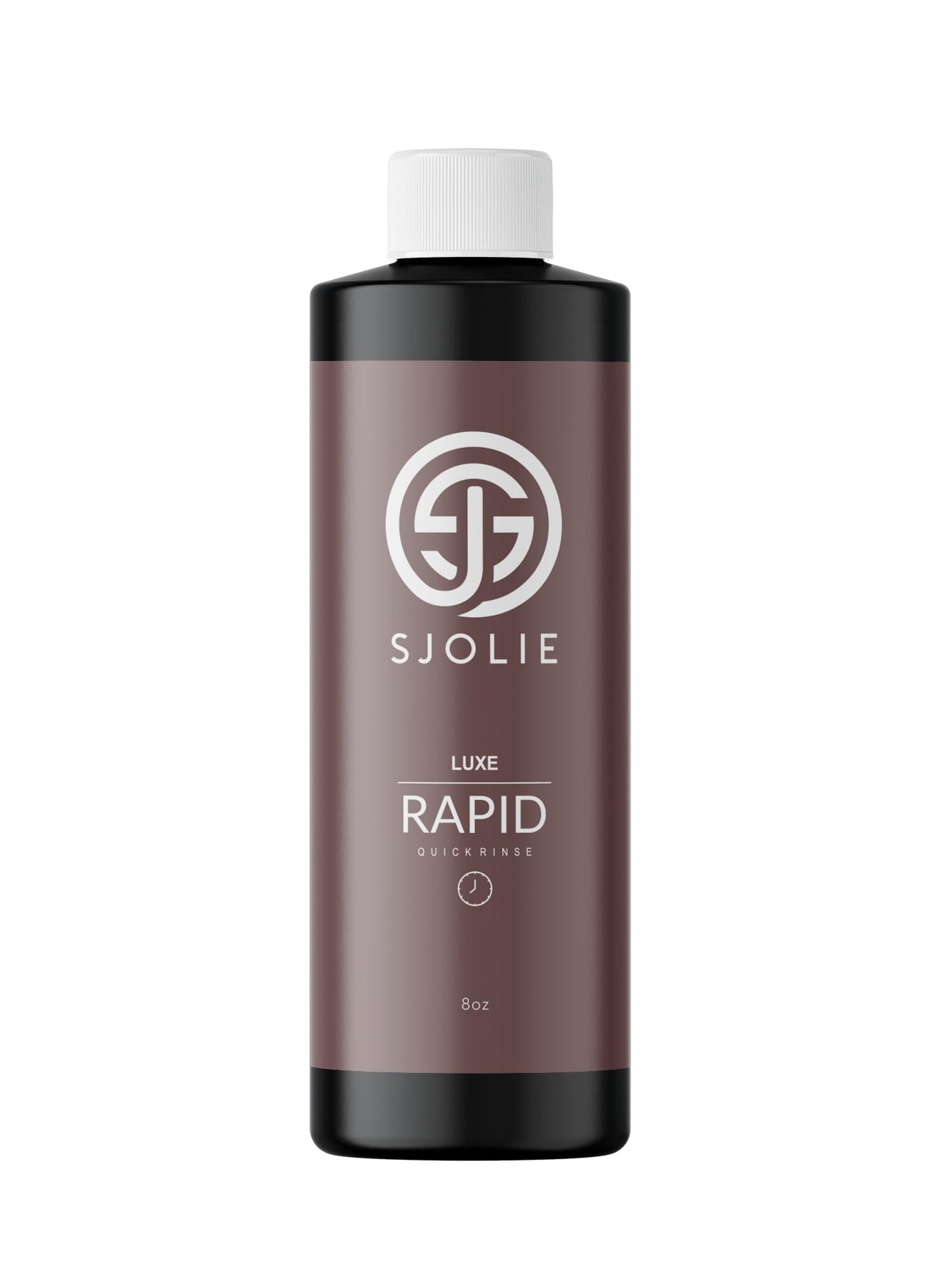 SJOLIE Rapid Spray Tan Solution - Luxe Ultra One Hour Express Tan - Violet Base | Sunless Tanner for a Quick-Drying, Ultra Dark Glow (8oz)