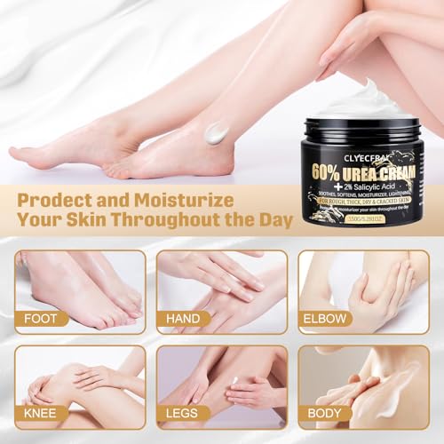 60% Urea Cream for Feet & Hands | Deep Moisturizing, 150g