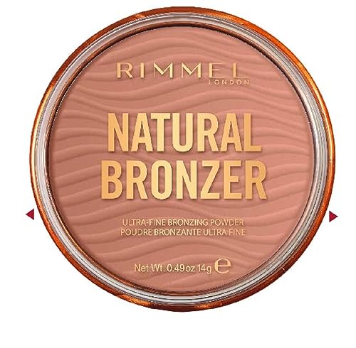 Rimmel Natural Bronzer 021 Sun Light - Matte Finish, 0.49oz